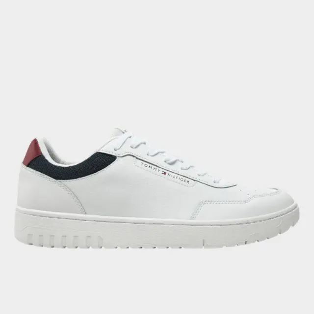 Tommy Hilfiger - Ανδρικά Sneakers Th Basket Core Lite Lth EM0EM05369-YBS Λευκό - 40