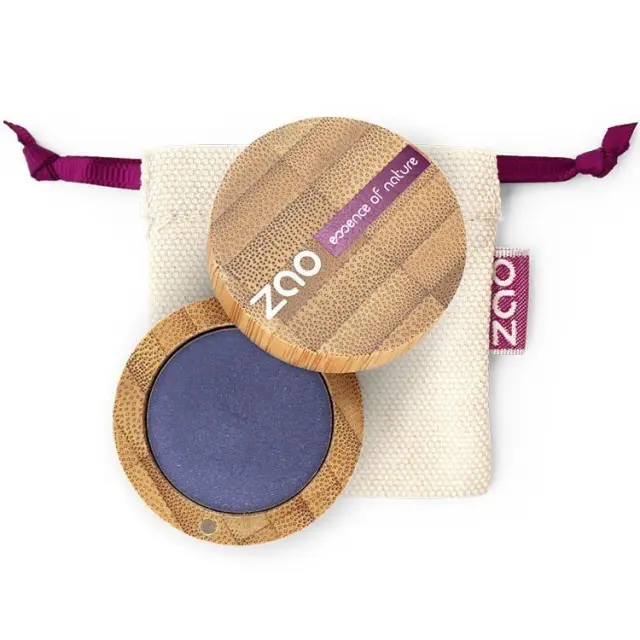 Zao Organic Eyeshadow Pearly – Βιολογική Περλέ Σκιά Ματιών - 112 Sapphire Blue