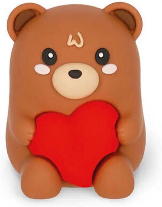Ξύστρα Legami Με Δοχείο Φωτιζόμενη Sharpening Is Magic - Teddy Bear