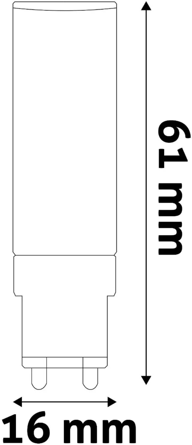 Avide LED G9 4.2W Θερμό 3000K 15.001.1149 3