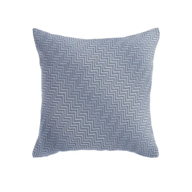 Nef-Nef Homeware Διακοσμητική Μαξιλαροθήκη Chevie Eblue 50x50 Blue