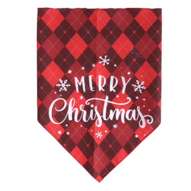 Μπαντάνα Κατοικίδιου Merry Christmas 64x45x45cm 3