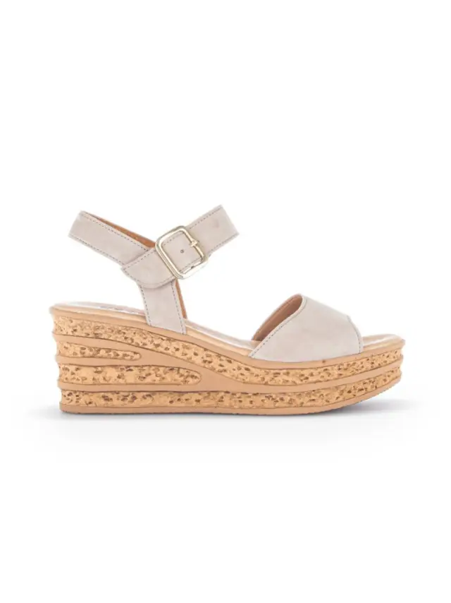 Gabor Πέδιλα Γυναικείο δέρμα Nubuck Μπεζ GAB/64651 12-DESERT 3