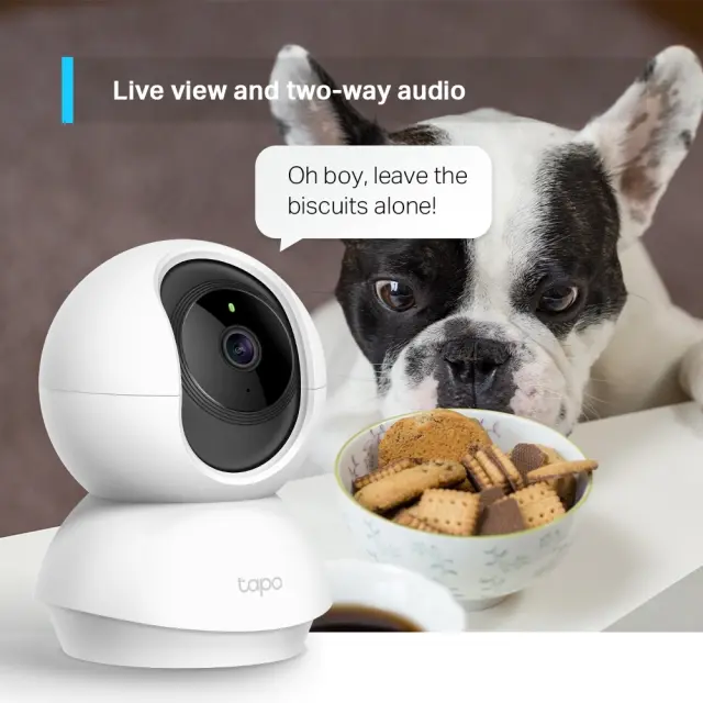 TP-LINK Pan/Tilt Home Security Wi-Fi Camera (TAPO C210) (TPC210) 2