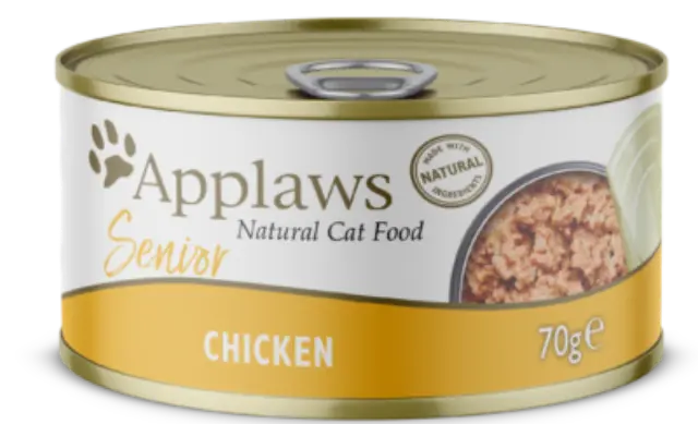 Applaws Wet Cat Food 70 g Senior chicken 171302 Pet Supplies
