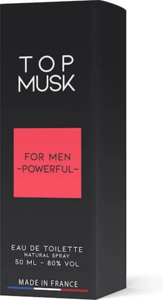 RUF Top Musk Powerful for Men Eau de Toilette 50ml Ανδρικό άρωμα φερομόνης RUF Top musk - 50ml 3
