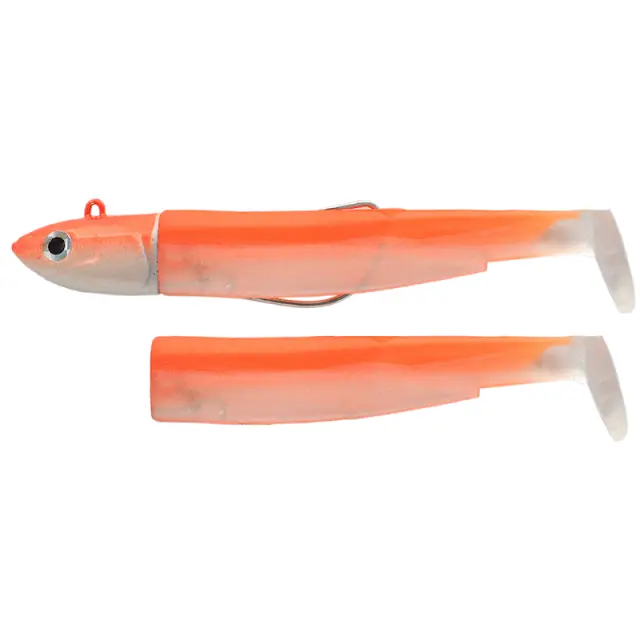 Σιλικονούχο Fiiish Black Minnow Νο4 Combo BM978 Combo Deep - 60gr Fluo Orange