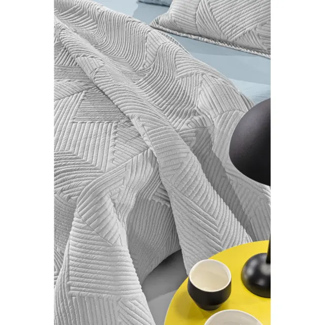 Σετ Κουβερλί Υπέρδιπλο 2 Τεμαχίων Guy Laroche Ziana Smoke 220x240 3