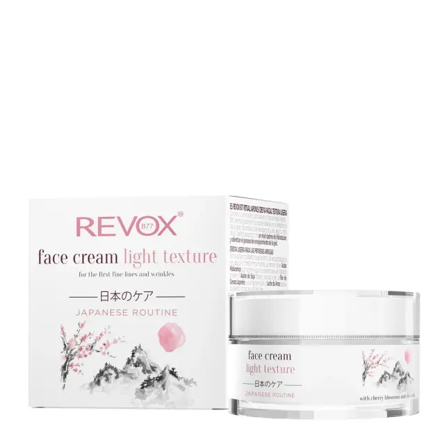 Revox B77 Japanese Routine Face Cream Light Texture Κρέμα Gel Προσώπου 50ml
