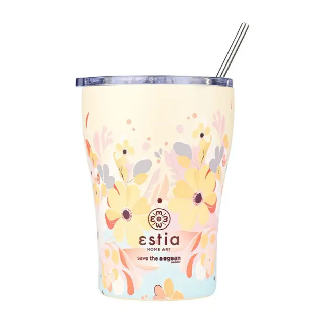 Estia Ποτήρι Θερμός 350ml Save The Aegean Summer Spring Sonata