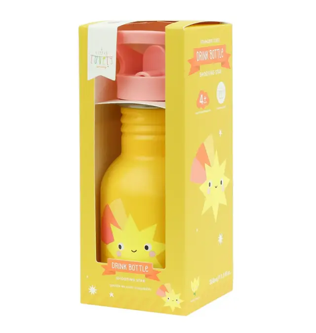 A Little Lovely Company Ανοξείδωτο Μεταλλικό Παγούρι 350ml - Shooting Star DBSMSS113 3
