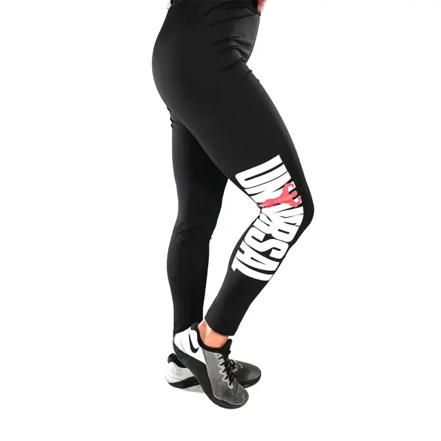 Universal Nutrition Ladies Yoga Pants Black, L 2