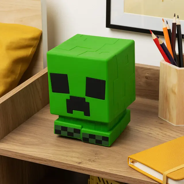 Minecraft Creeper SquishyGlo Silicone Light Rechargeable - Fan Shop and Merchandise