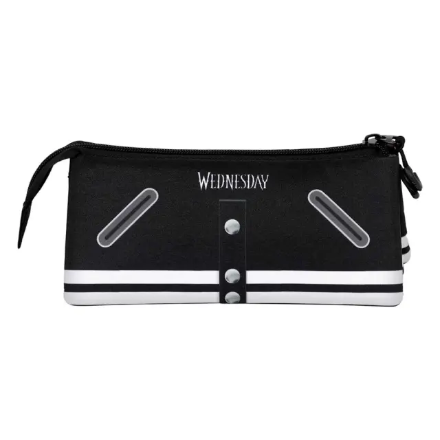 Κασετίνα τριπλή Wednesday Varsity Triple Pencil Case - 2
