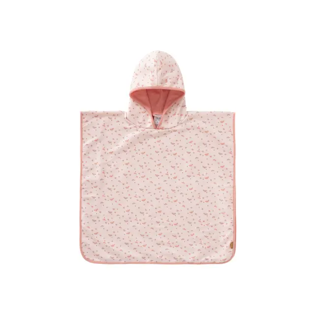 Fresk Παιδικό Poncho Παραλίας UV50 Butterflies Με Κουκούλα - 0 - 36 μηνών
