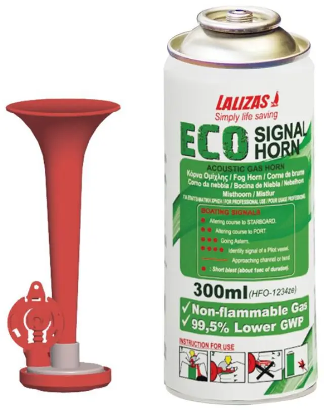 Κόρνα Αερίου Eco 300ml Σετ