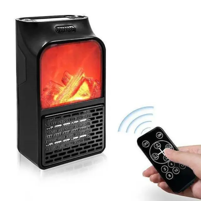 Flame Heater Αερόθερμο Τοίχου 500W DX-1-DX5789