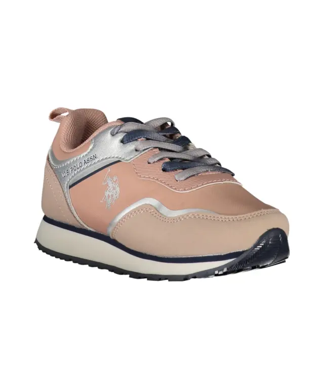 U.S. Polo Assn. - Παιδικά Sneakers Nobik NOBIK010KCNH3-PIN Ροζ 3