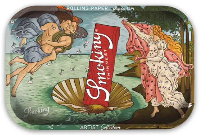 Smoking Rolling Tray Δίσκος Small - Artist Collection 01 (28x18cm)