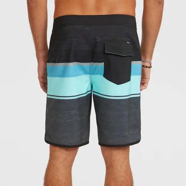 O'neill Men's Lennox Scallop 19inch Swim Shorts Μαύρο - Γαλάζιο 2800237-28013 (O'neill) 3