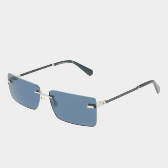 Calvin Klein - Γυναικεία Γυαλιά Ηλίου CKJ25206S-044 με Μπλε Μεταλλικό Σκελετό και Μπλε Φακό 2