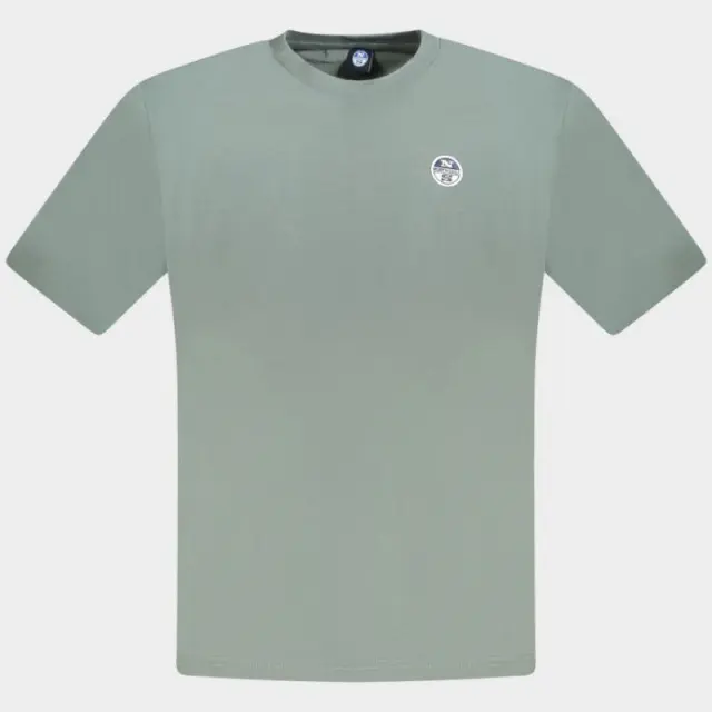 Αντρικό T-shirt North Sails 996016000_VE0419 Πράσινο - XL