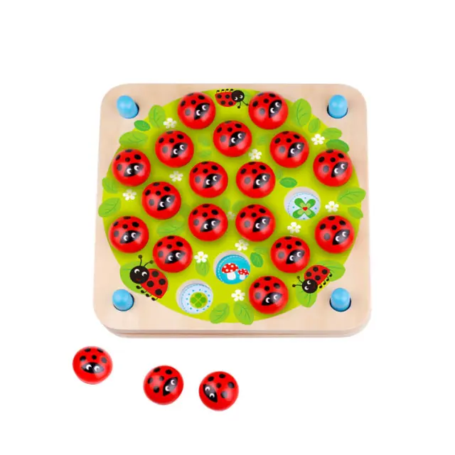 TOOKY TOY - Tooky Toy TY170A Memory game ladybug - 6970090045165