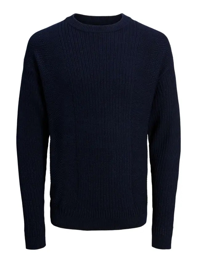 JPRBLUBRADLEY KNIT CREW NECK Indigo - XL