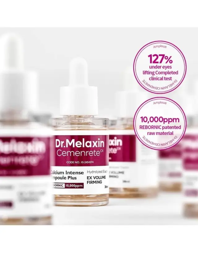 Dr. Melaxin Cemenrete Calcium Intense Ampoule Plus 30ml για Εντατική Ανόρθωση και Πυκνότητα 3