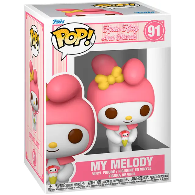 Φιγούρα Funko Pop! Sanrio: Hello Kitty and Friends - My Melody #91 Vinyl Figure 3