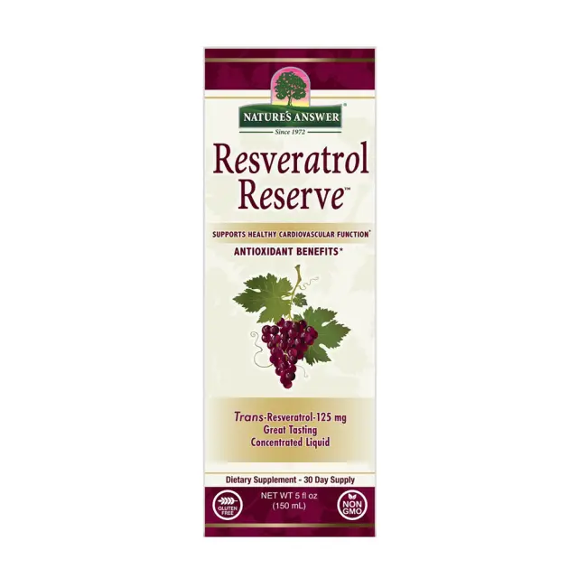 Nature's Answer Resveratrol Reserve 3