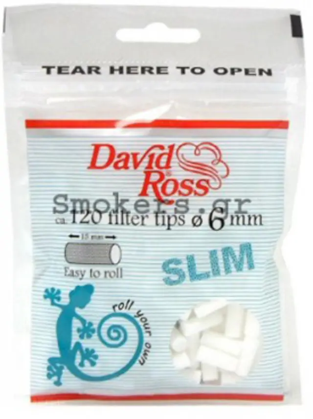 David Ross Φιλτράκια - Slim