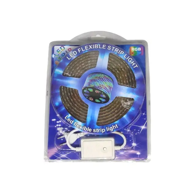 LED ταινία-strip εύκαμπτη RGB 5m - Flexible strip light 18128