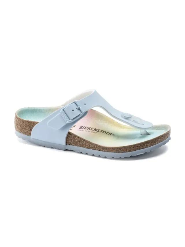 Birkenstock Σαγιονάρες Παιδικό Birko-Flor(ανθεκτικό υλικό της Birkenstock-επιτρέπει την επαφή με το νερό) Μπλέ BIR/GIZEH KIDS 1022204 L/BLUE - 30 2