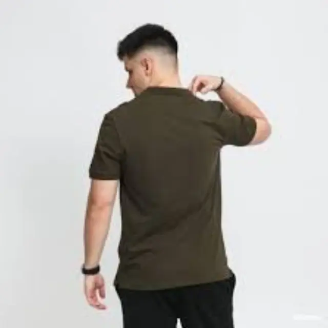 LYLE + SCOTT VINTAGE PLAIN ΑΝΔΡΙΚΟ ΠΟΛΟ OLIVE 3