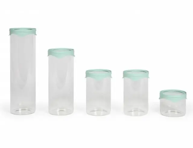 Σετ Γυάλινα Δοχεία Livoo MEN399 με χωρητικότητα 450ml, 1000ml, 1000ml, 1500ml, 2000ml - 5 τεμάχια MEN399 3