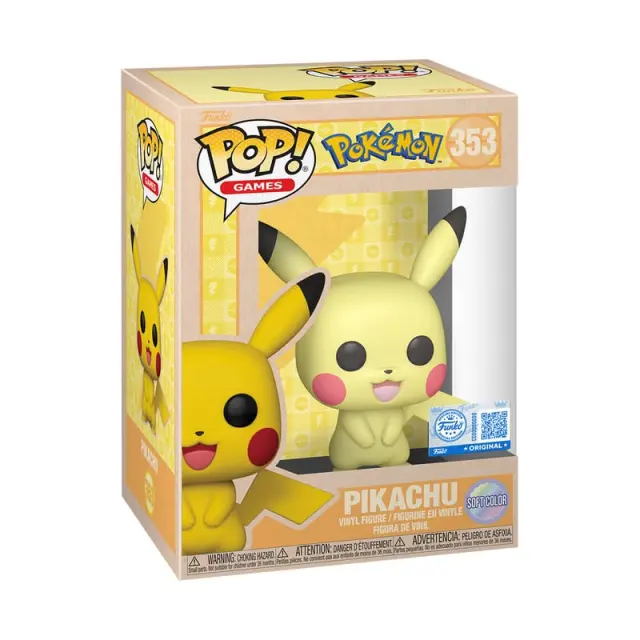 Φιγούρα Funko Pop! Games: Pokemon - Pikachu (Soft Color) (Special Edition) #353 Vinyl Figure 3