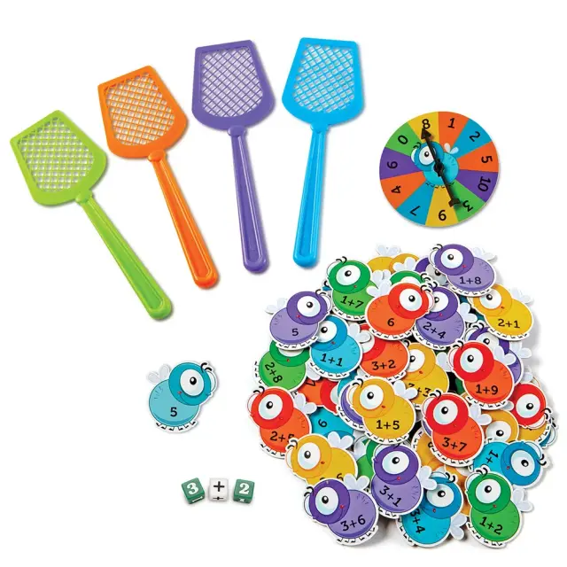 Learning Resources Εκπαιδευτικό Παιχνίδι MathSwatters Πρόσθεση & Αφαίρεση για 5+ ετών LER 3058 3