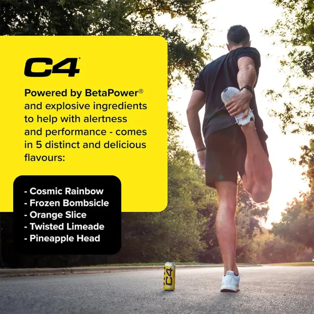 Cellucor C4 Explosive Energy Drink Orange Slice, 500 ml 3