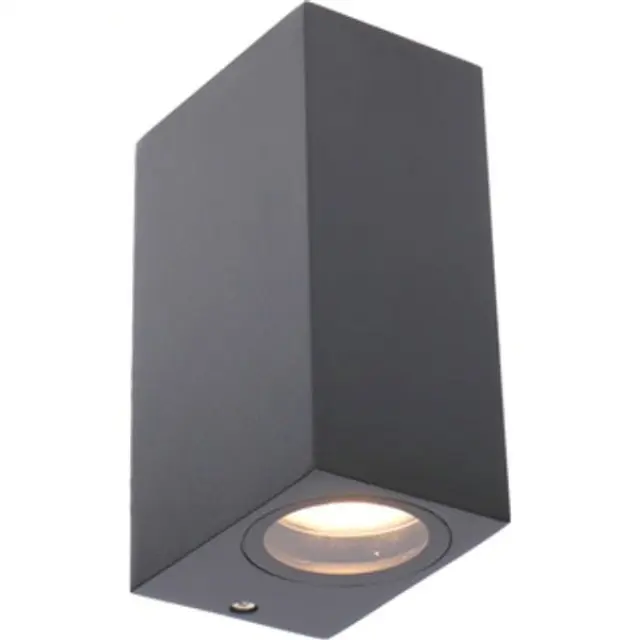 Outdoor Light without Light Source - wall light San Francisco - 2xGU10 IP44 - Anthracite