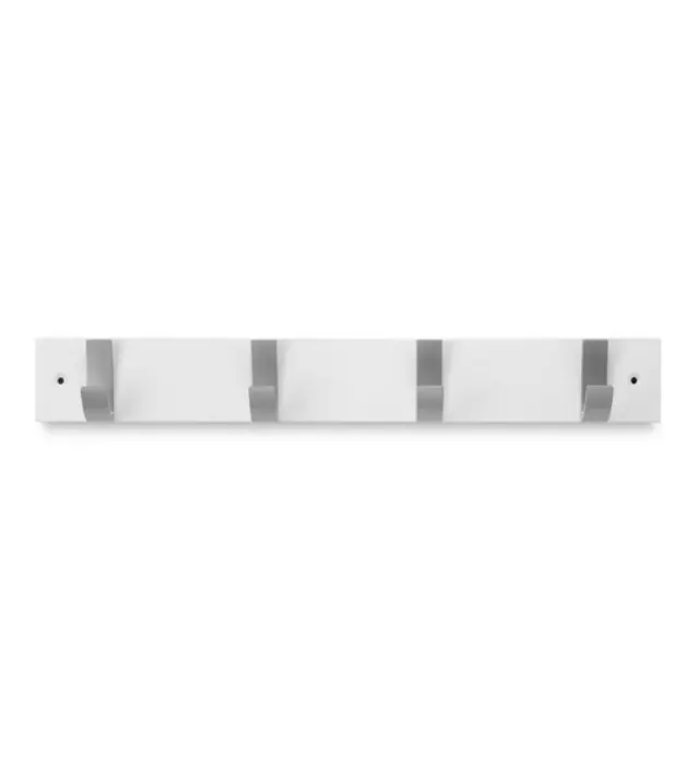 ΚΡΕΜΑΣΤΡΑ ΤΟΙΧΟΥ 4 ΘΕΣΕΩΝ INOFIX 3704 60x490x60MM ΞΥΛΙΝΗ Λευκό