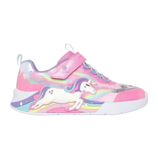 Skechers Girl's S-Lights Unicorn Chaser Ροζ 302298L-PKMT (Skechers)