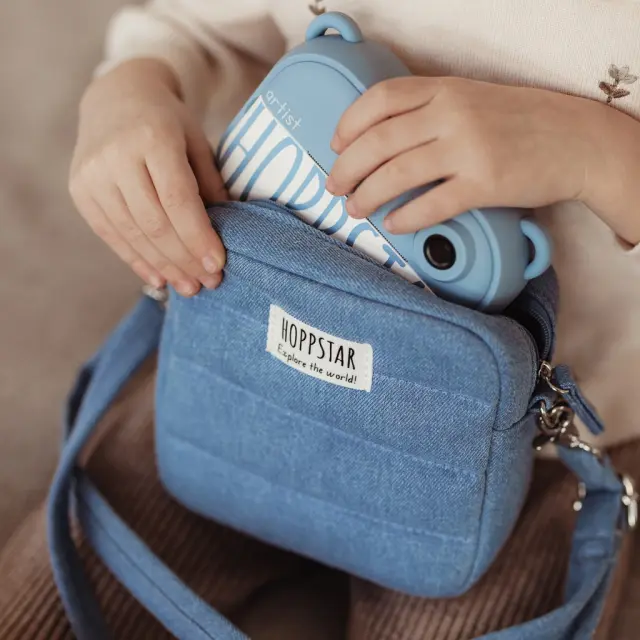 Hoppstar Bag midi denim (τσαντάκι για Φωτογραφική Μηχανή Artist) 12478 3