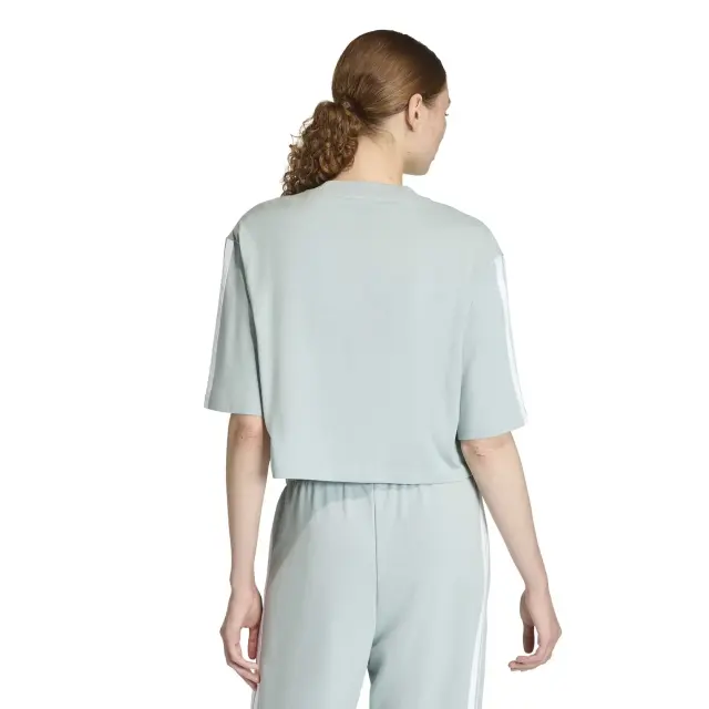 Adidas Crop loose-fitting T-shirt Essentials 3-Stripes KC5223 - S 2