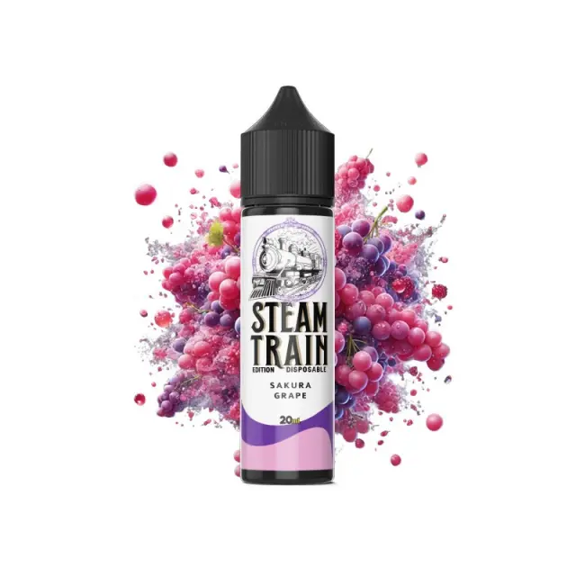 Steam Train Disposable Edition Sakura Grape 20/60ml 60ml