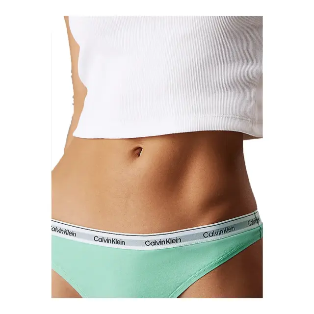 Calvin Klein Γυναικείο String Modern Logo Thong, Χρώμα Beau Blue - L 2