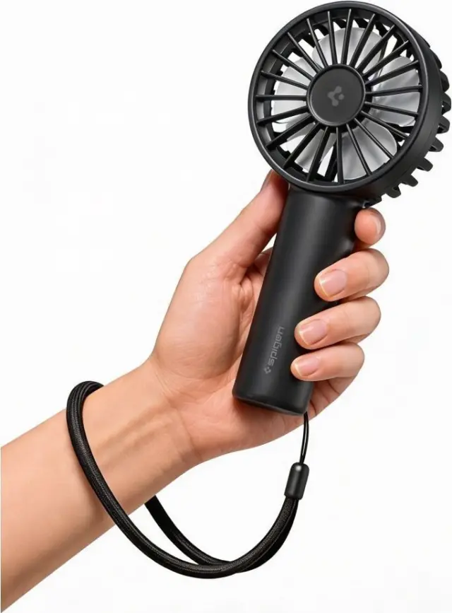 Spigen Portable Fan (Three-Speed Adjustable Mini Fan), black 2