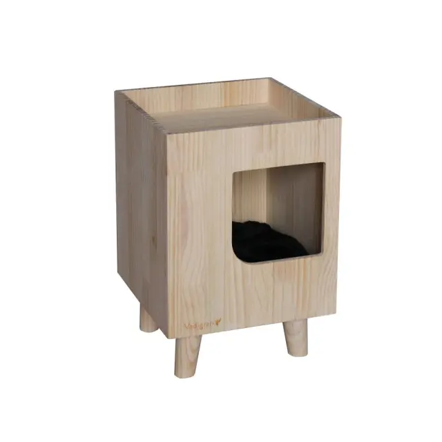 Vadigran Urban Cat Climber Shorty Ονυχοδρόμιο και Σπιτάκι για Γάτες 33×33×48cm