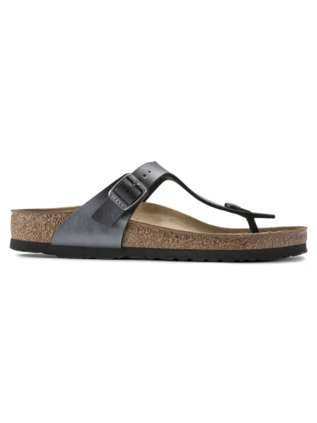 Birkenstock Σαγιονάρες Γυναικείο Birko-Flor(ανθεκτικό υλικό της Birkenstock-επιτρέπει την επαφή με το νερό) Μαύρο BIR/GIZEH 1021428 BLACK 3