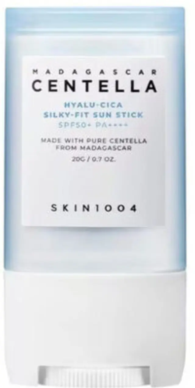 Skin1004 Madagascar Centella Hyalu Cica Silky-fit Sun Stick SPF50+ PA++++ Αντηλιακό Προσώπου για Πολύ Υψηλή Προστασία από UVA και UVB Ακτινοβολία, 20gr